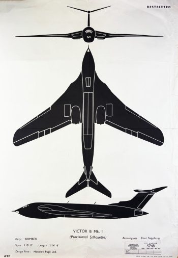 Victor B Mk I Air Diagram 5748 RESTRICTED