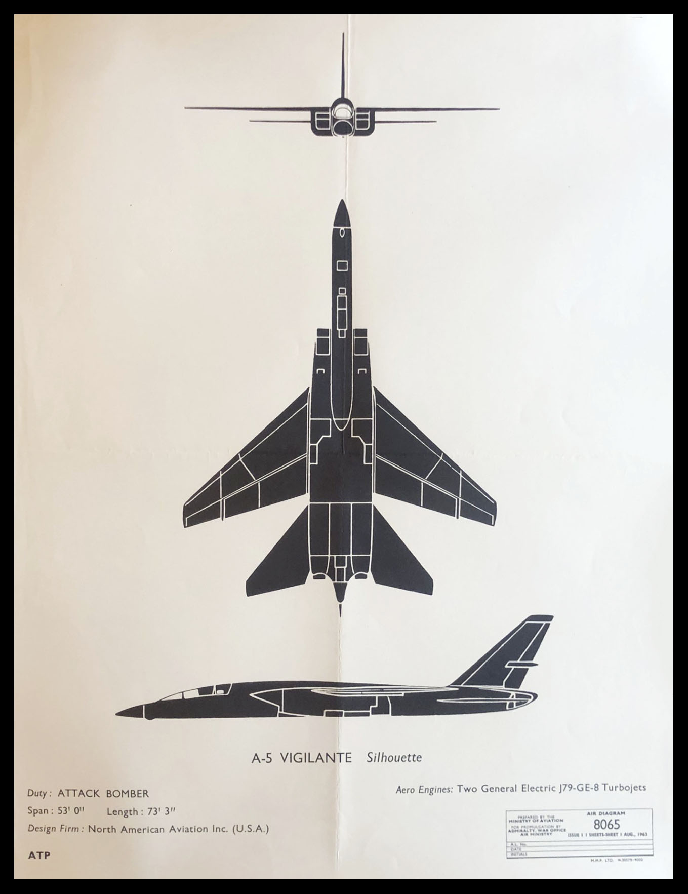 A5 Vigilante Air Diagram 8065