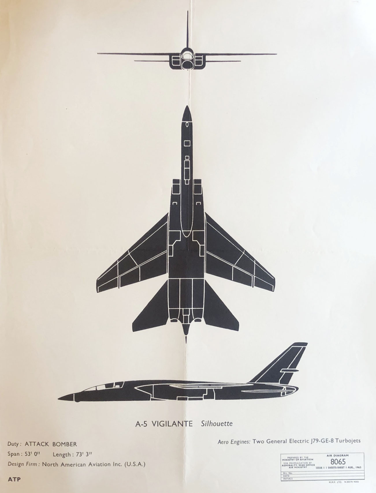 A5 Vigilante Air Diagram 8065