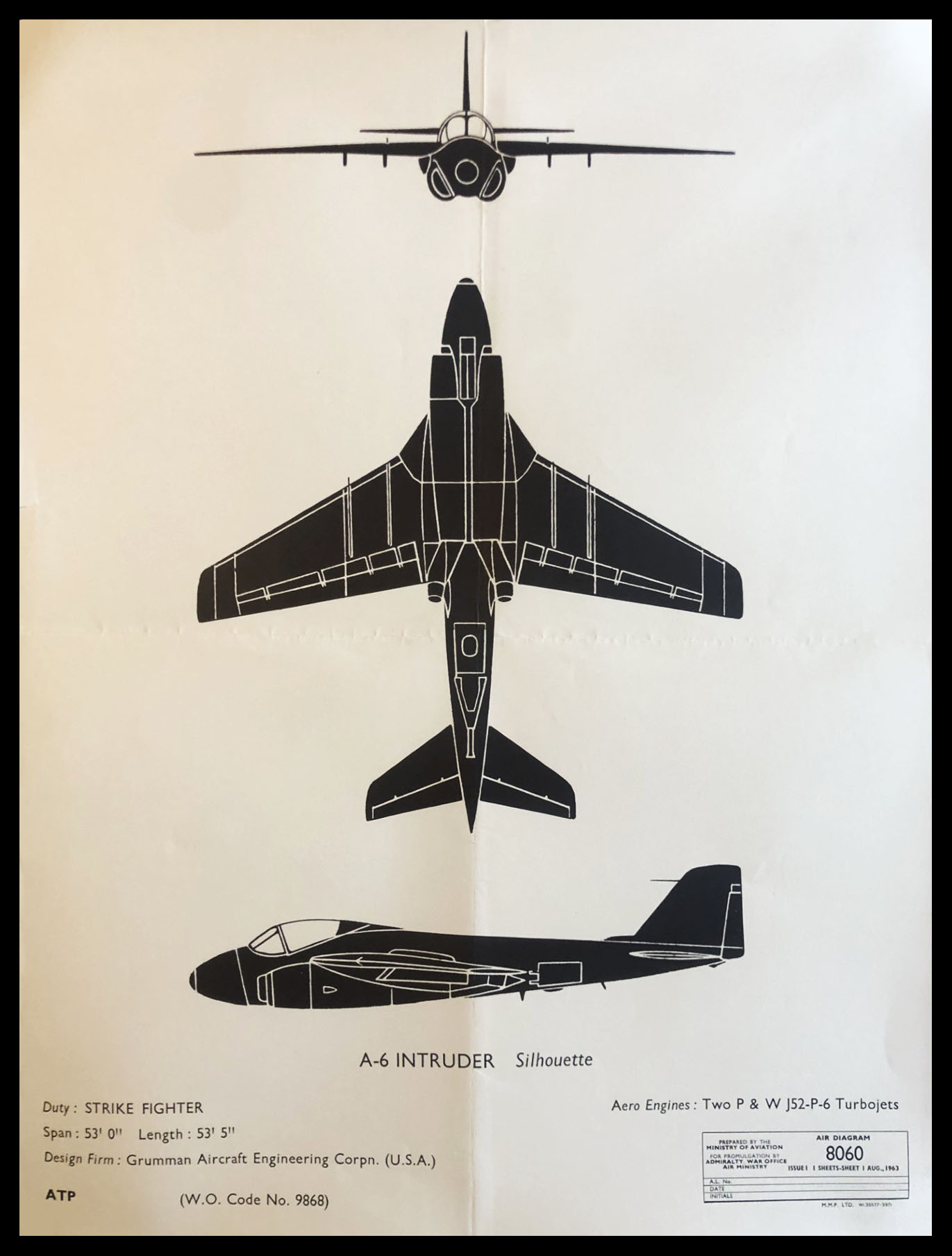 A6 Intruder Air Diagram 8060