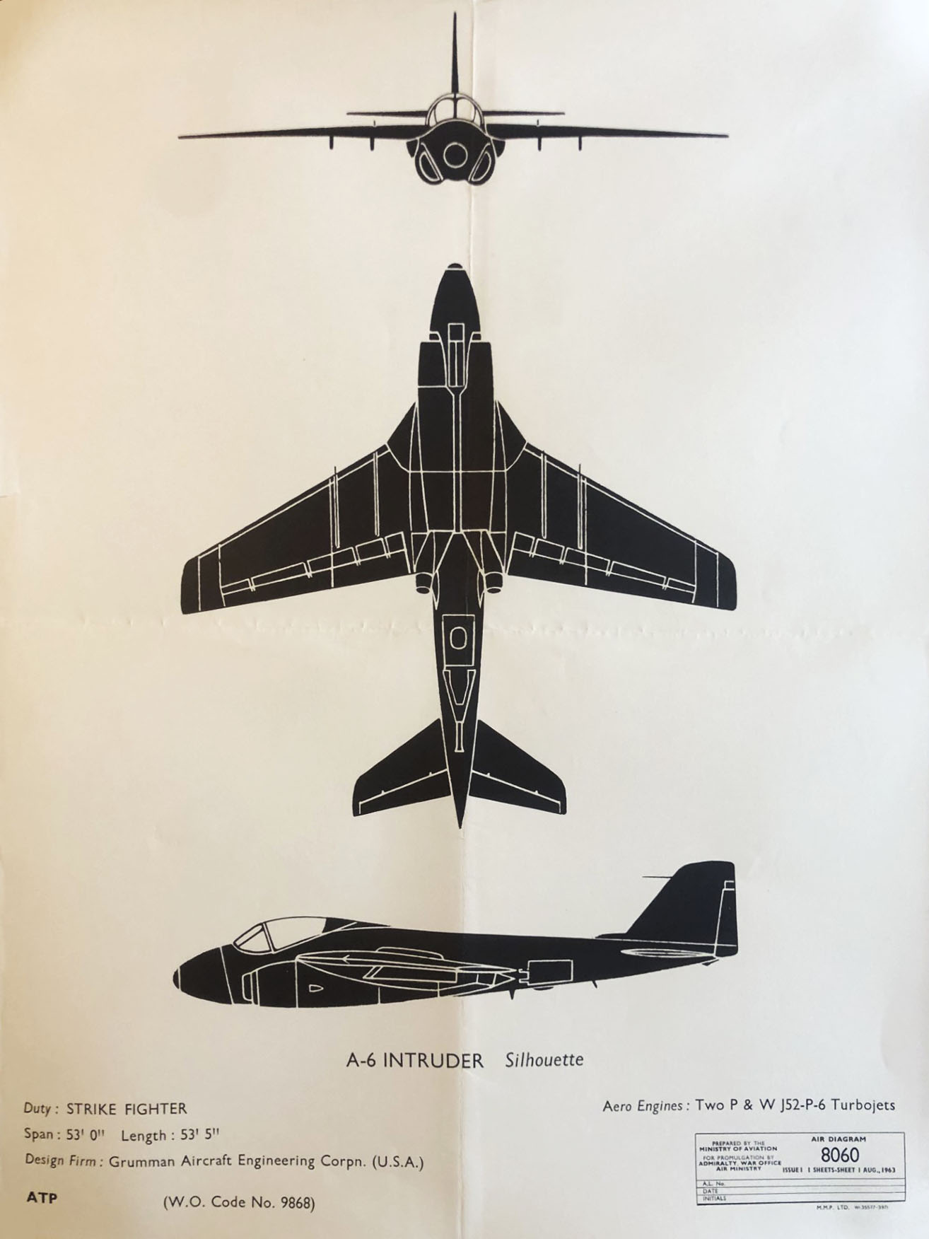 A6 Intruder Air Diagram 8060