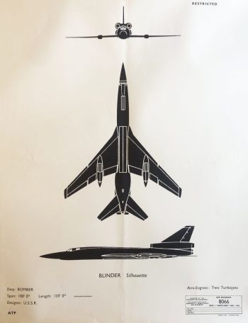 "BLINDER" (Tu-22) Air Diagram 8066 RESTRICTED