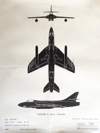 Hunter F Mk 6 Air Diagram 7339 RAF