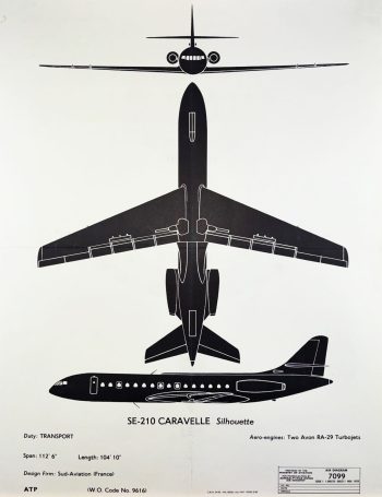 Caravelle SE-210 Air Diagram 7099