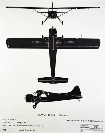 Beaver DHC-2 Air Diagram 7581
