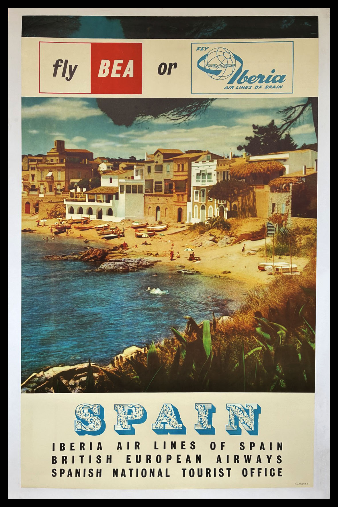 Fly BEA or Iberia SPAIN