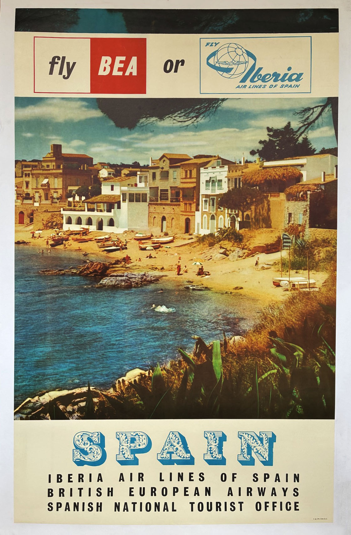 Fly BEA or Iberia SPAIN